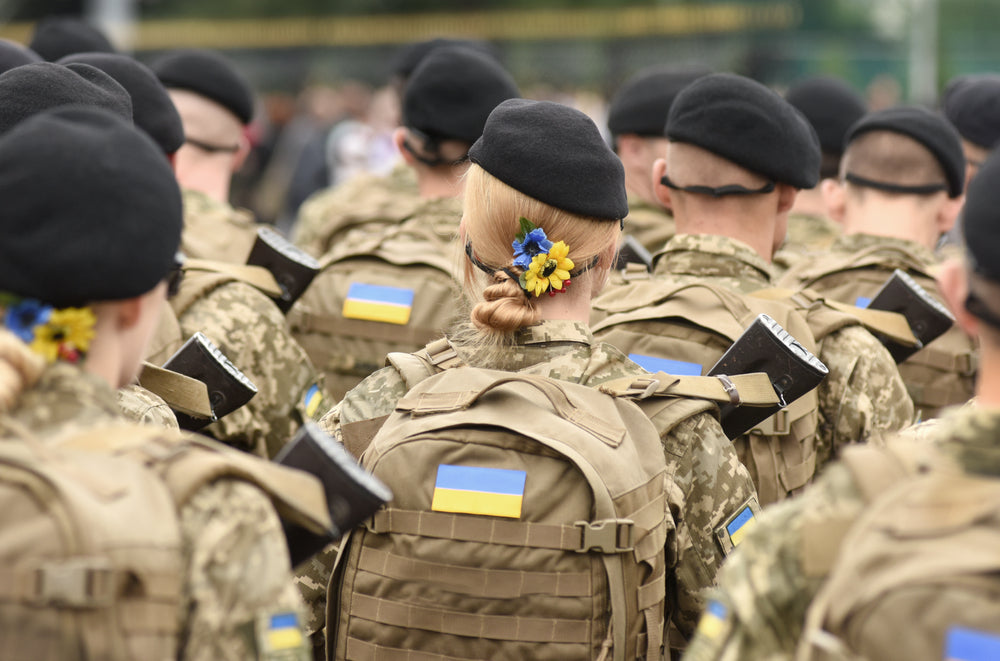 Ukrainian military patches