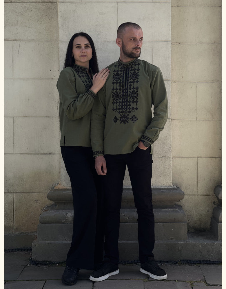 New! Nezlamni Linen Vyshyvanka for Men