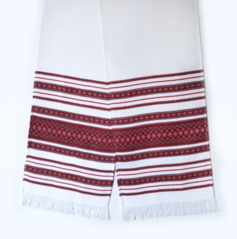 Edelvika Embroidered Ukrainian Rushnyk – Ritual Towel for Wedding & Ceremonies (240x33 cm)