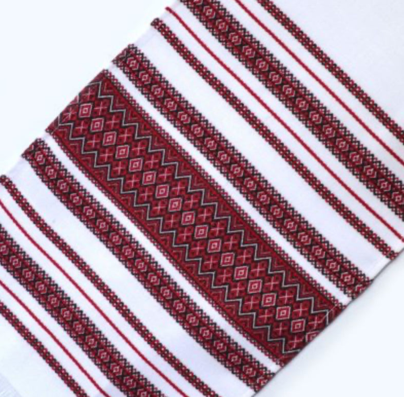 Edelvika Embroidered Ukrainian Rushnyk – Ritual Towel for Wedding & Ceremonies (240x33 cm)