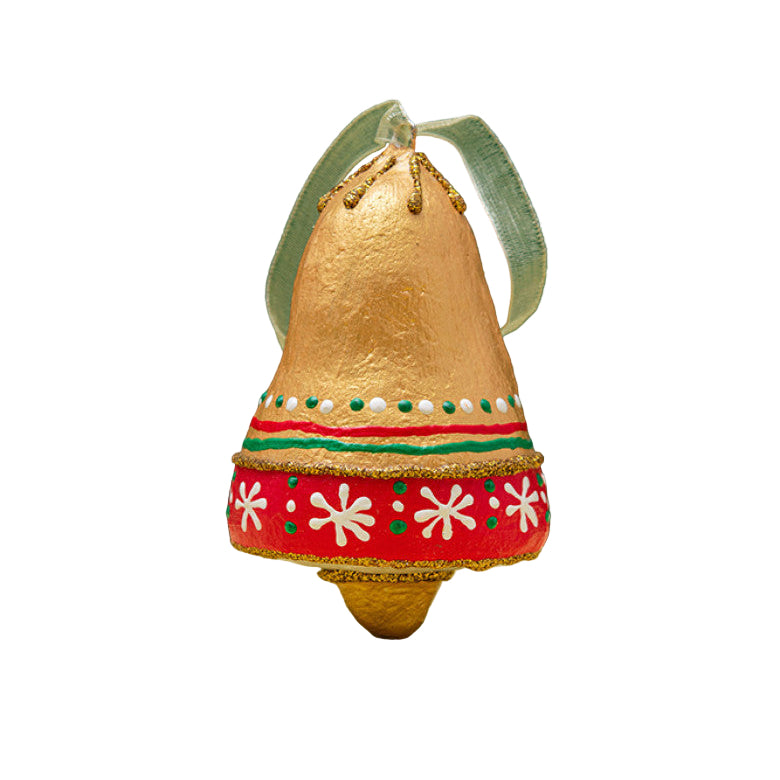 Ukrainian festive ornaments in gift box