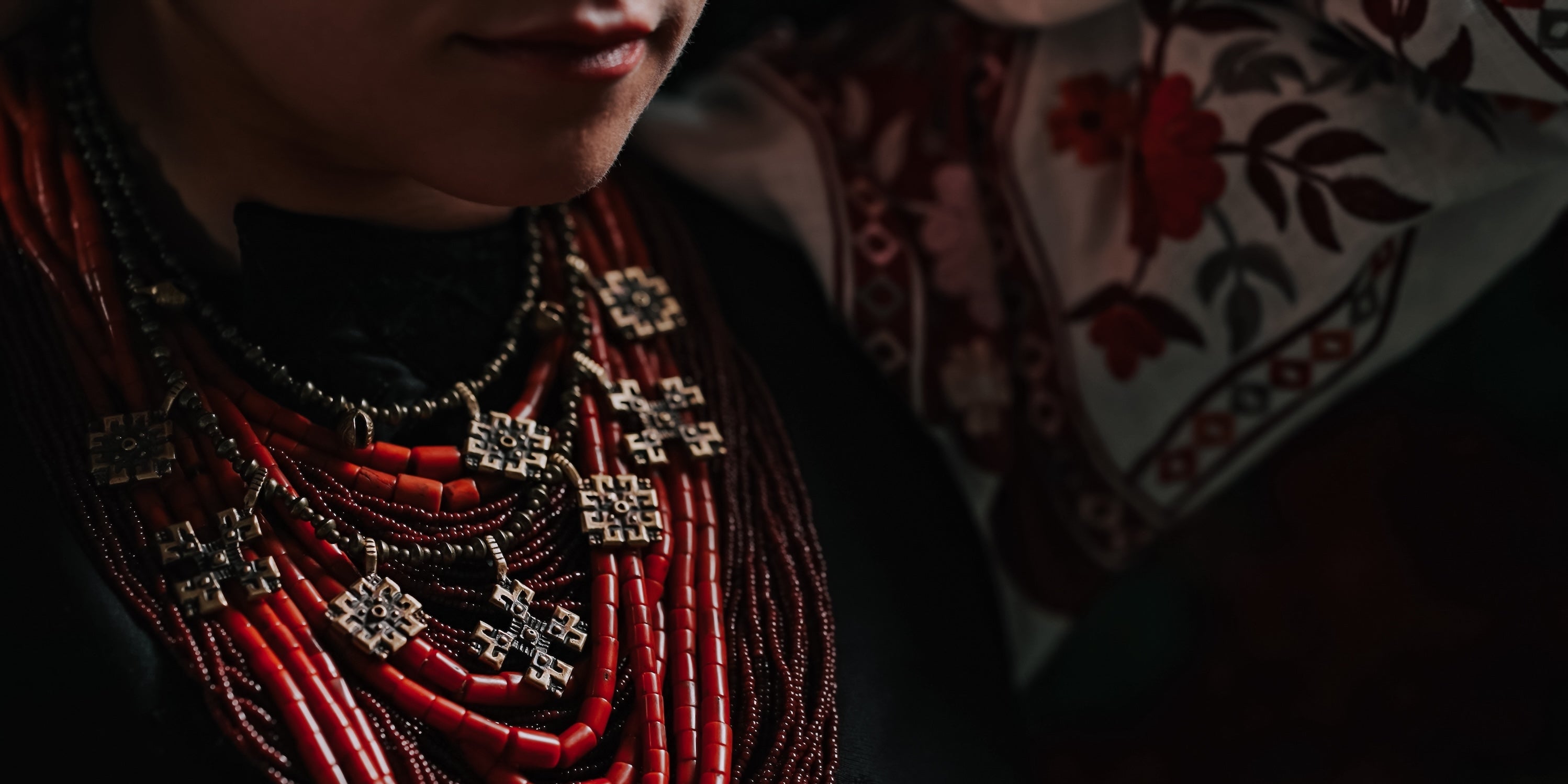 handmade Ukrainian gerdans