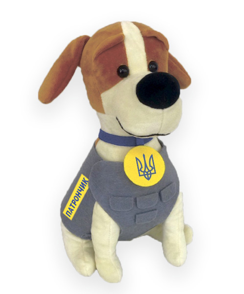 Patron Dog Plush Toy