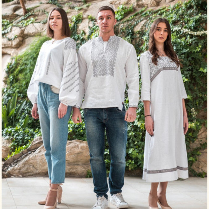 Premium vyshyvankas made in Ukraine from 100% natural linen
