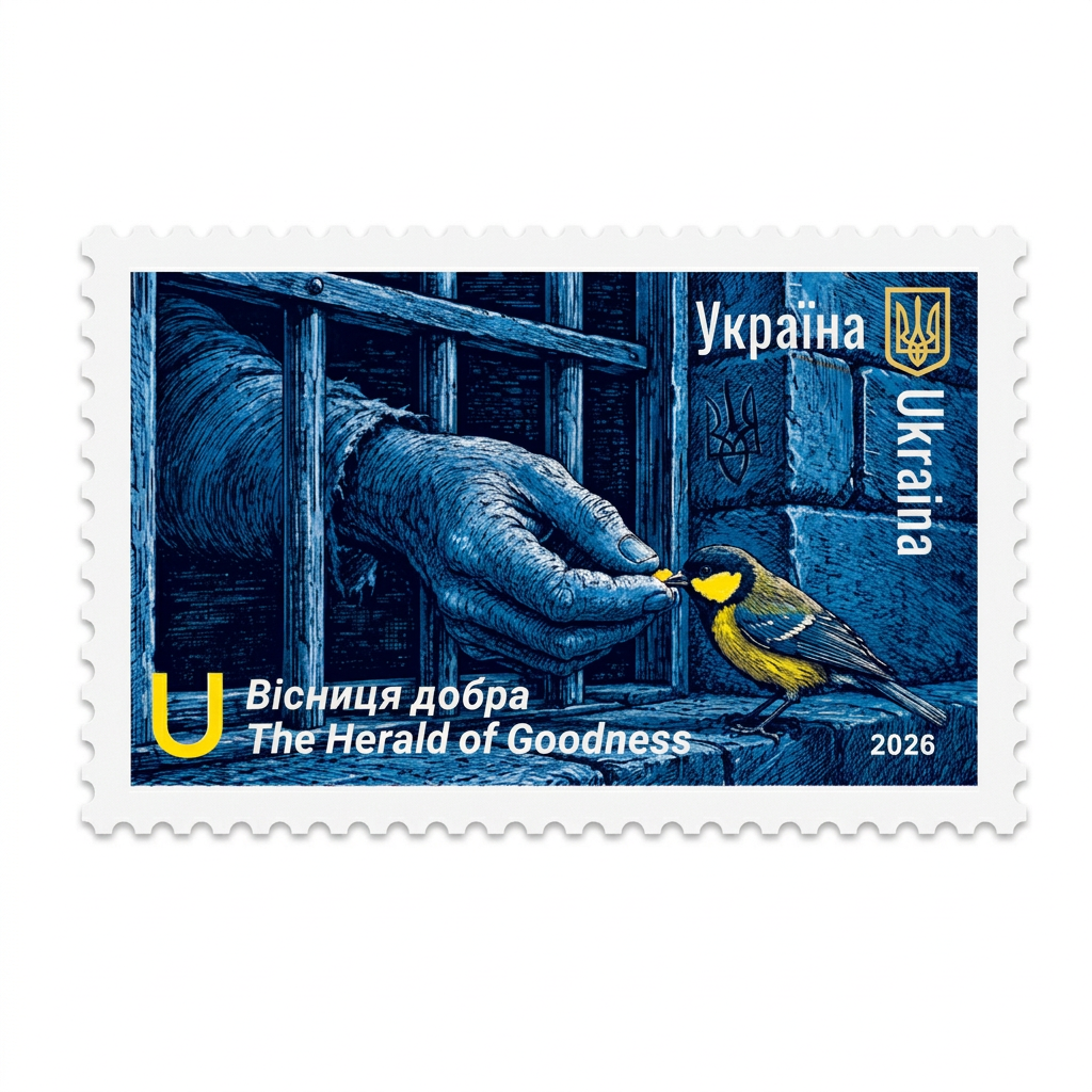 the Herald of Goodness stamp