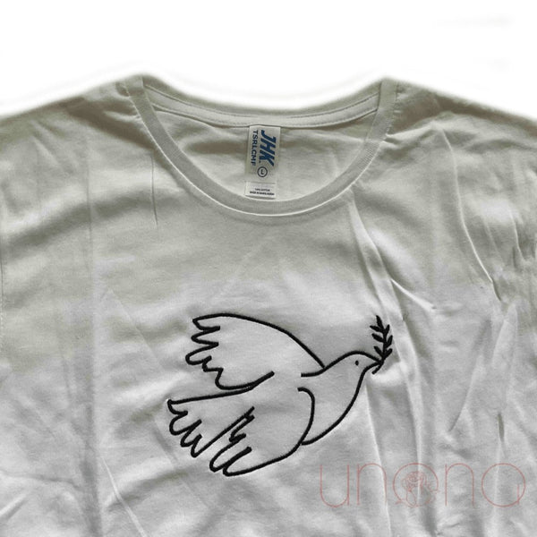 Peace Pigeon Ukrainian T-Shirt for Men - Gifts From Ukraine