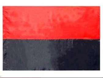 Ukraine Flag Red and Black 3’ x 5’ - Gifts From Ukraine