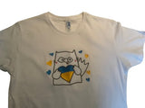 Ukrainian Cat T-Shirt for Women - Gifts From Ukraine